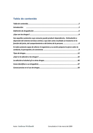 Drogadiccion