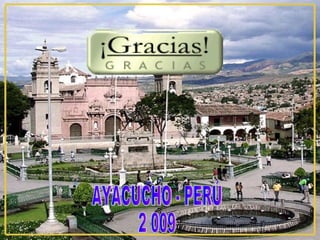 TRADICIONES DE HUAMANGA