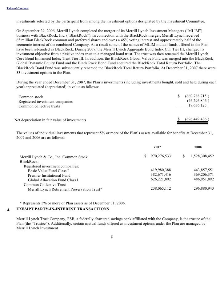 Comcast stock options merrill lynch