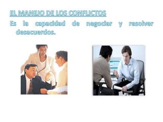 Se alcanza cuando se tiene un amplio dominio de las 5 habilidades propias de la IE.Principio de Peter:Las personas se ven promocionadas hasta su nivel de incompetencia.Antítesis de los “estrella”:Rigidez.