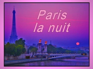 Paris  la nuit 