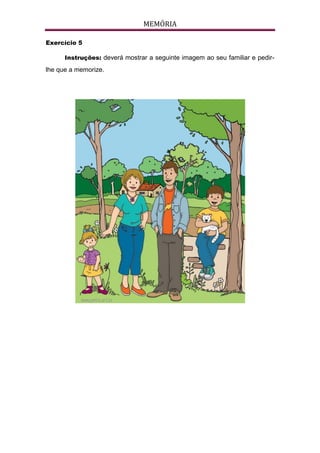 Exercícios de estimulação - Alzheimer