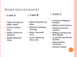 Projeto prioritário em construção EM Dom Jaime