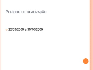 Projeto prioritário em construção EM Dom Jaime