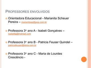 Projeto prioritário em construção EM Dom Jaime