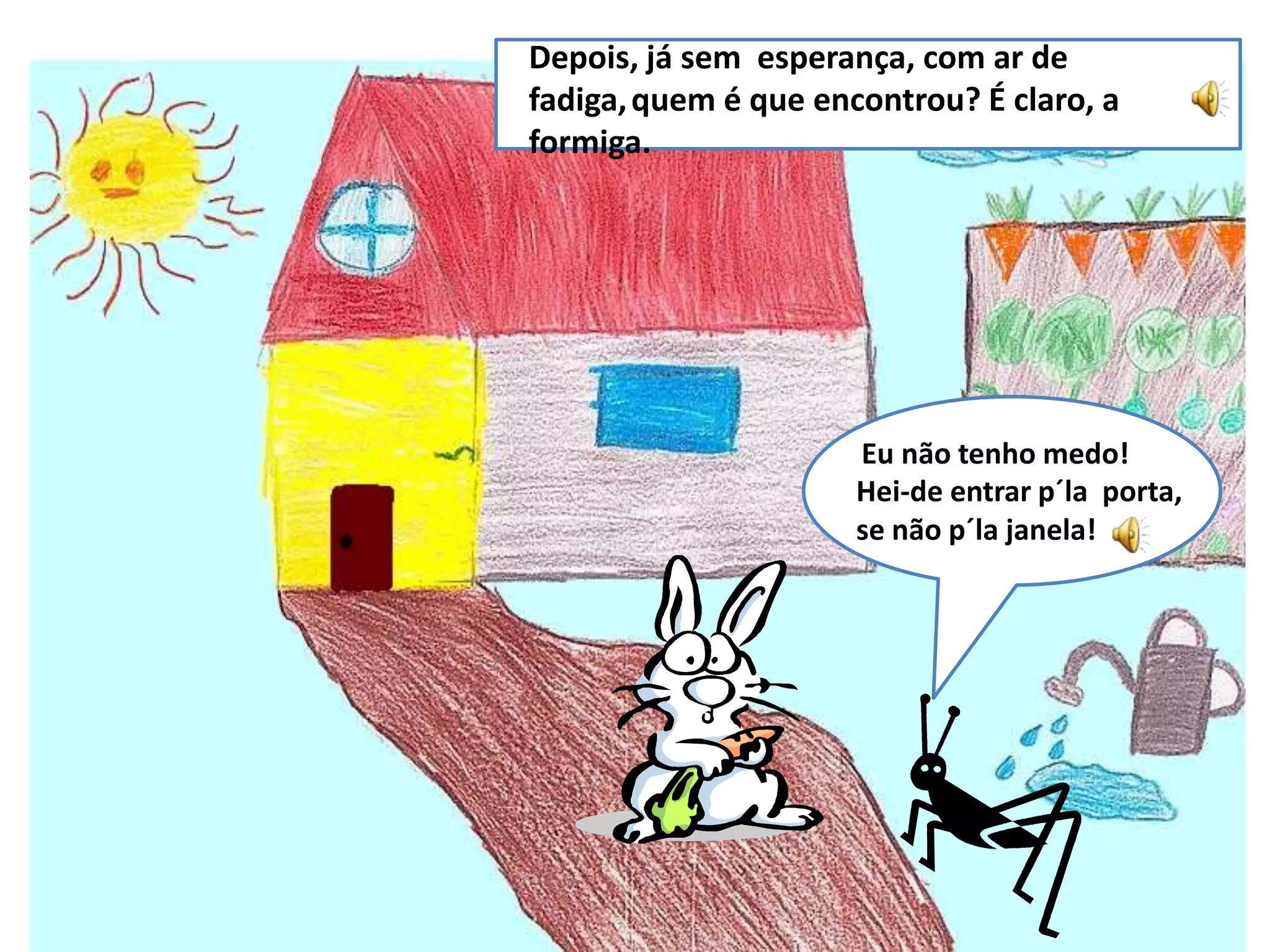 O coelhinho branquinho