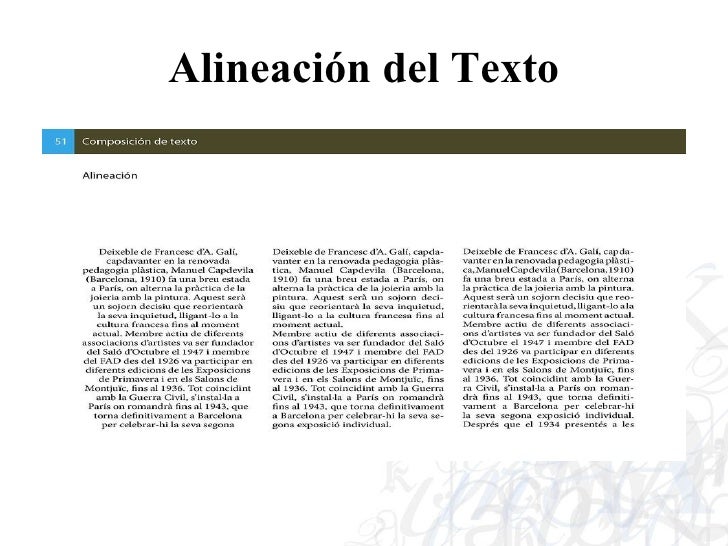 El Bloque De Texto