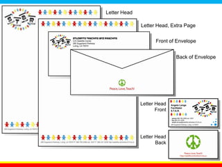 Letter HeadLetter Head, Extra PageFront of EnvelopeBack of EnvelopeLetter HeadFrontLetter HeadBack