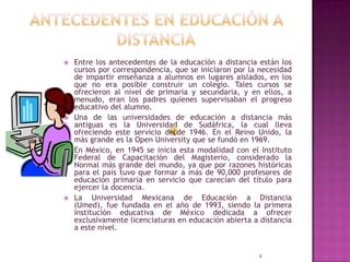 Educación a Distancia