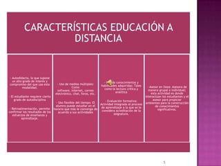 Educación a Distancia