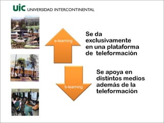 e-learning b-learning 