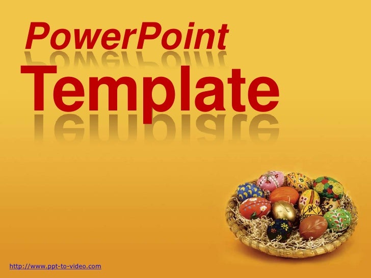 free easter powerpoint template