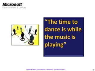 Microsoft Building Talent Communities