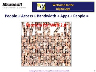 Microsoft Building Talent Communities