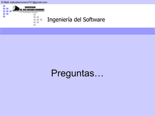 Preguntas… 