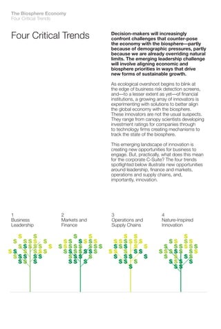 The biosphere economy | PDF