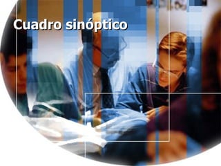 Cuadro sinóptico
 