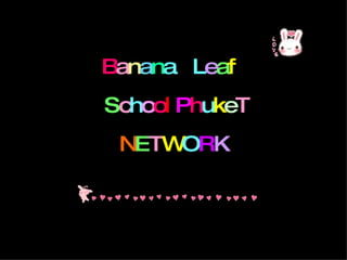 Banana Leaf
School PhukeT
 NETWORK
 