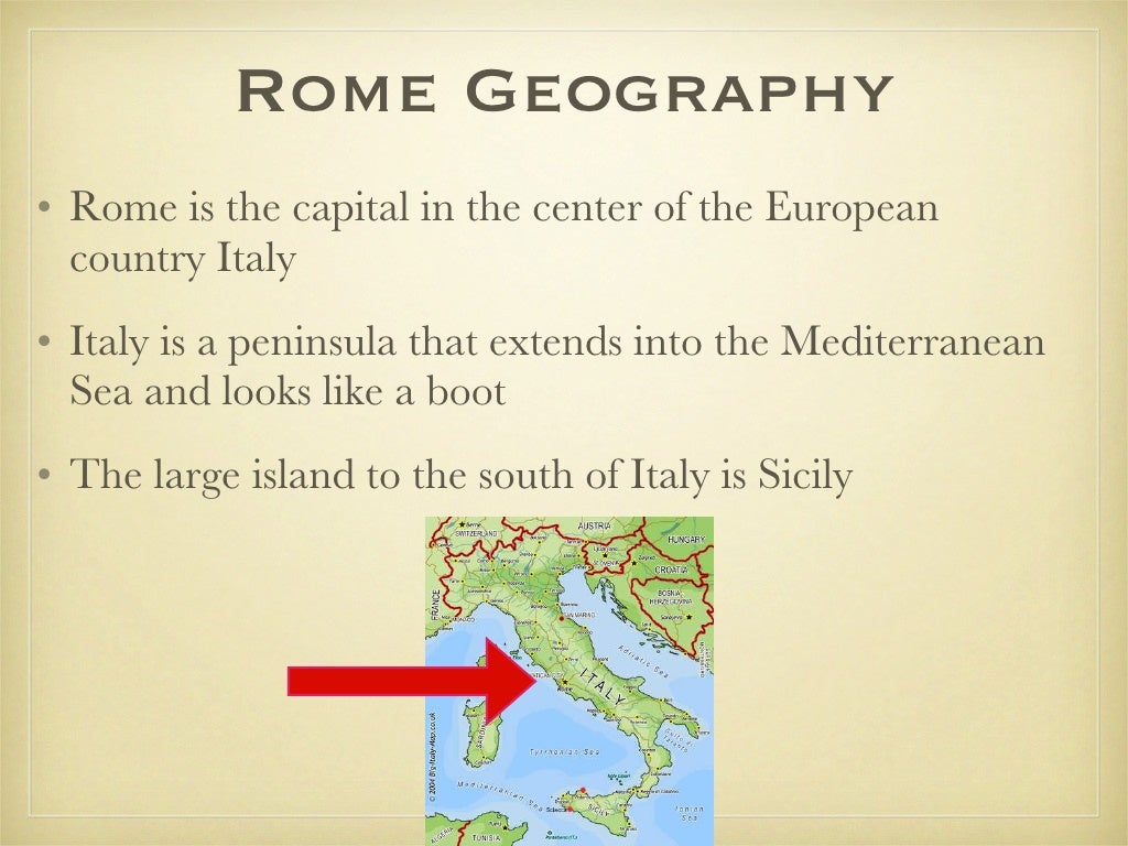 Rome/Greece Geography