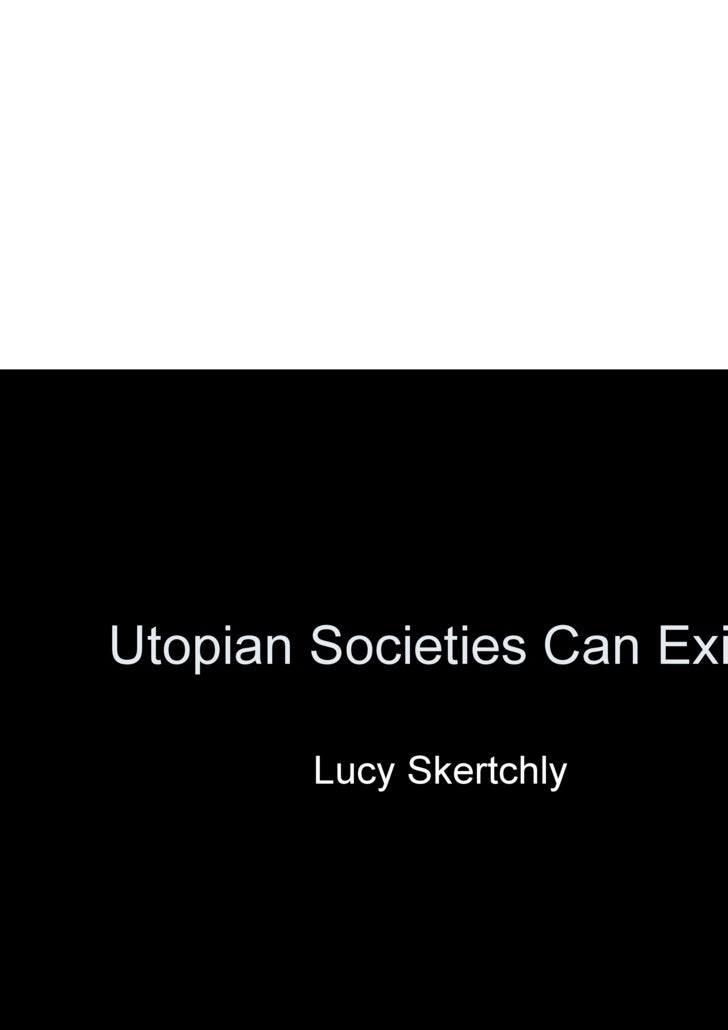 Utopian Society