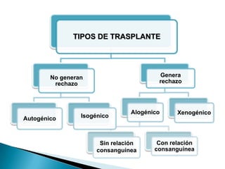 injertos DonanteReceptor, huésped 