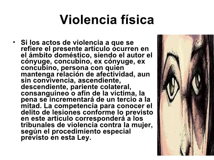 LAS FORMAS DE VIOLENCIA Y LA DENUNCIA SEGUN LA LEY ORGANICA SOBRE EL