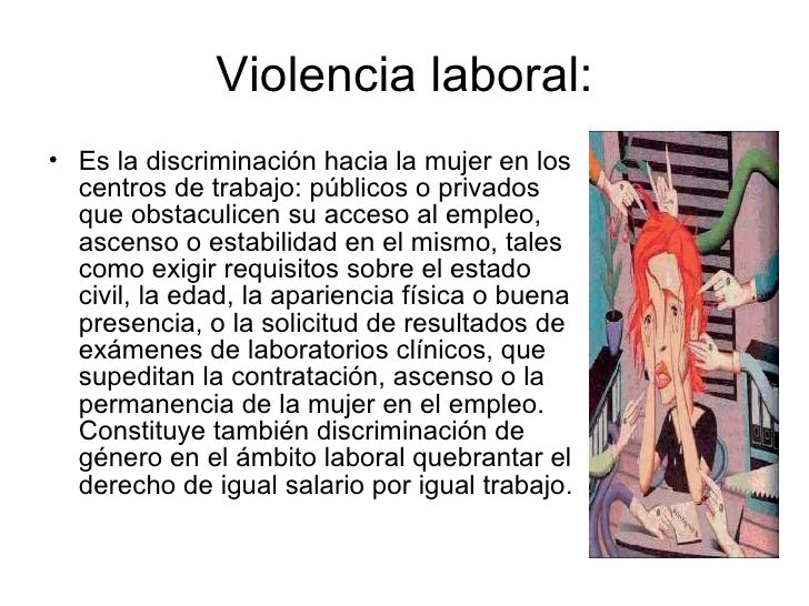 LAS FORMAS DE VIOLENCIA Y LA DENUNCIA SEGUN LA LEY