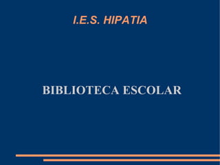 I.E.S. HIPATIA ,[object Object]