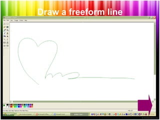 You can paste a Paint picture into another document you've created, or use it as your desktop background. 