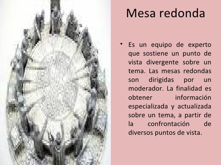 Foro, Mesa Redonda Seminario