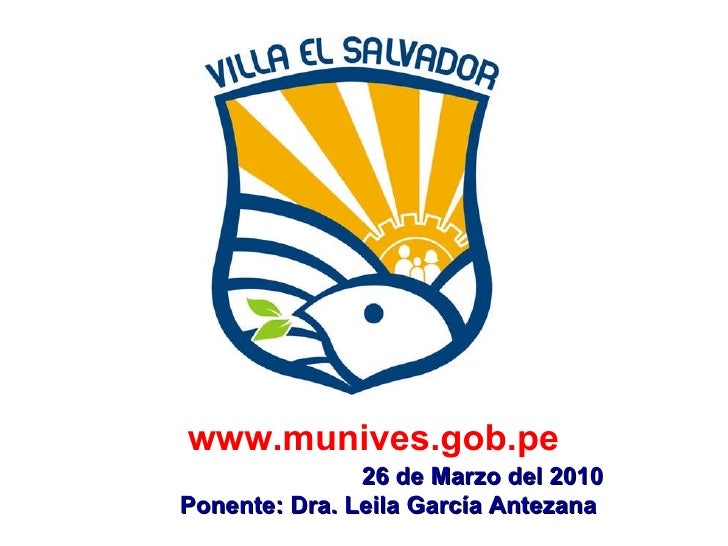 Municipalidad De Villa El Salvador Direccion Municipalidad De Villa El Salvador Direccion