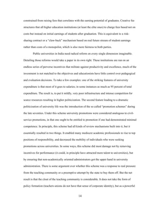 India's Higher Education