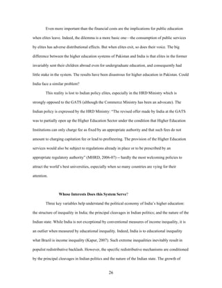 India's Higher Education