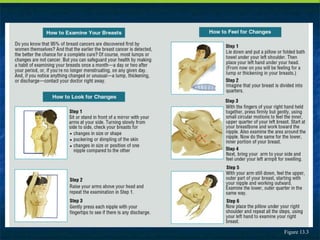 Breast Self-Examination Figure 13.3 