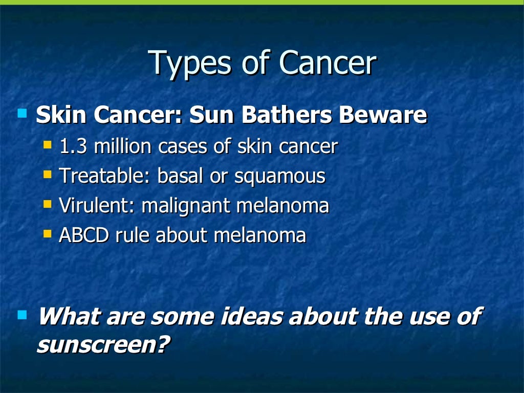 Cancer Powerpoint