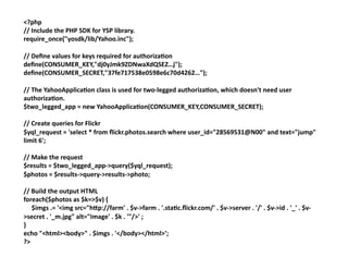 The Yahoo Open Stack