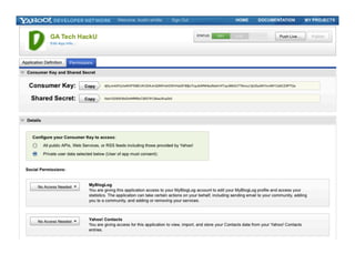 The Yahoo Open Stack