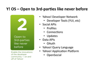The Yahoo Open Stack