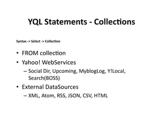 The Yahoo Open Stack