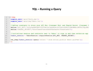 The Yahoo Open Stack