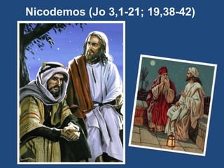 Nicodemos (Jo 3,1-21; 19,38-42)
 