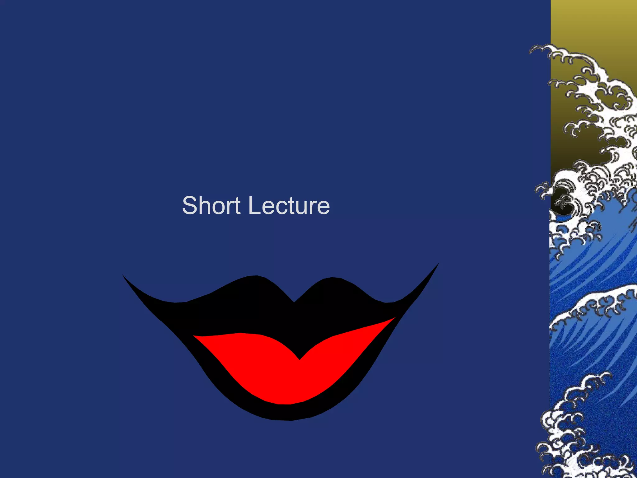 Generation Trends Short Lecture 