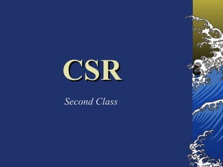 CSR Second Class 