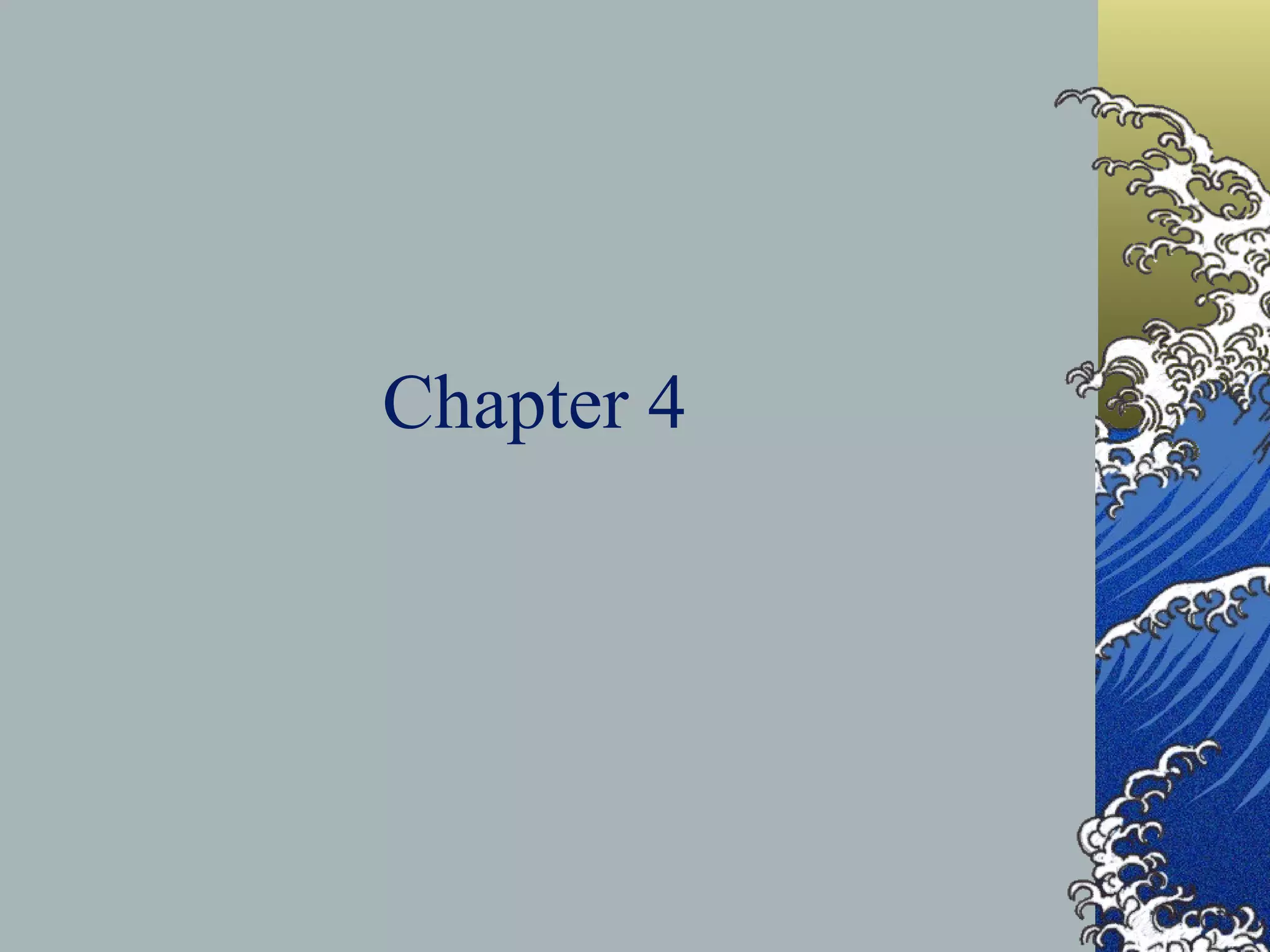 Chapter 4 