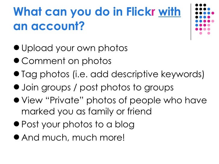 How To Use Flickr How To Use Flickr
