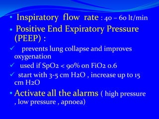 Tracheostomy  for long term ventilation