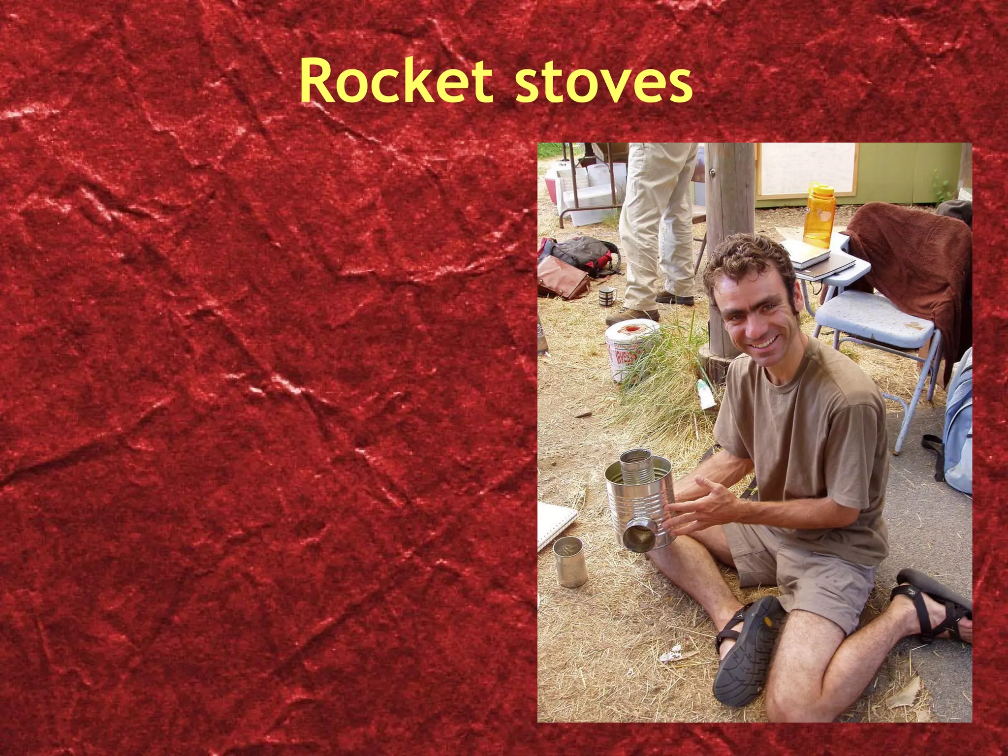 Rocket stoves 