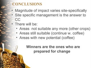 Coffee and Climate Change in Peru