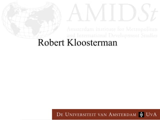 Robert Kloosterman  