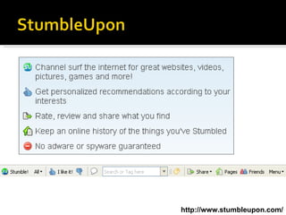 http://www.stumbleupon.com/ 